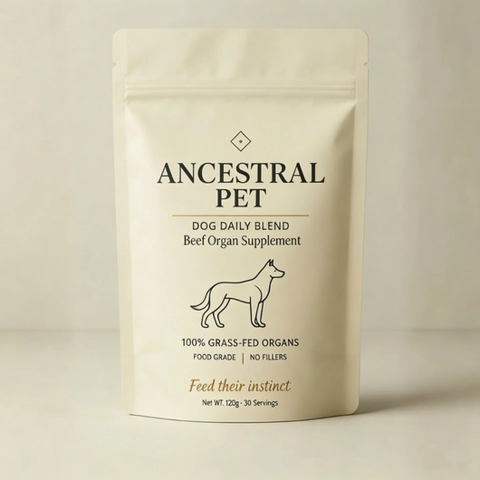 Beef Organ Blend for Dogs for a shinier coat, more energy & stronger immunity